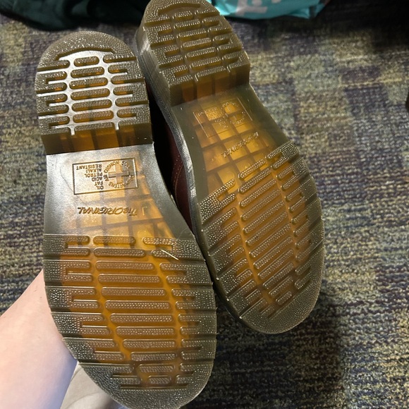 Dr martens smooth leather loafer Oxford shoe - Picture 4 of 5